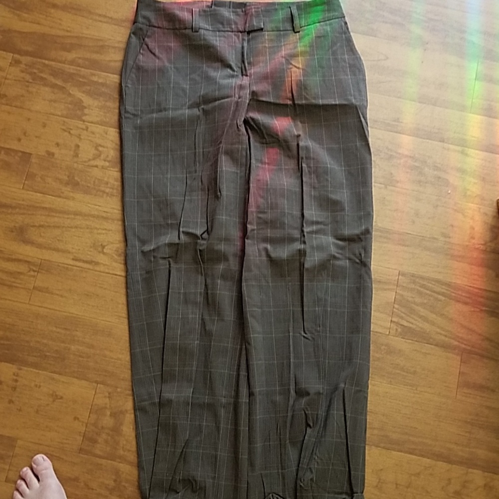 H&M brown dress pants, size 12. Used condition